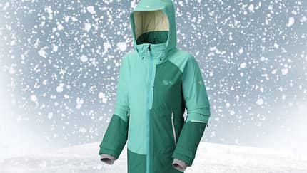 Skijacke von Mountain Hardwear, zirka 420 Euro