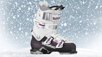 Skischuhe von Salomon, zirka 360 Euro