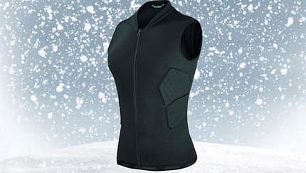 Rückenprotektor-Weste von Dainese, zirka 160 Euro