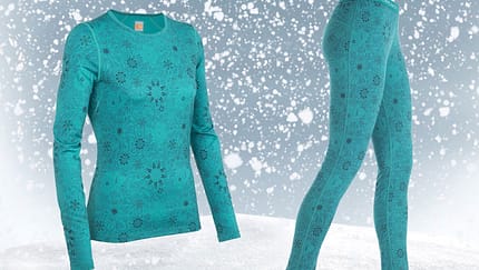 Funktionsunterwäsche von Icebreaker, Hose zirka 80 Euro und Shirt zirka 90 Euro