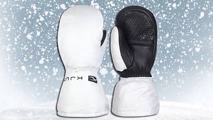 Fausthandschuhe von KJUS, zirka 130 Euro