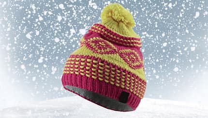Strickmütze von Haglöfs, zirka 40 Euro