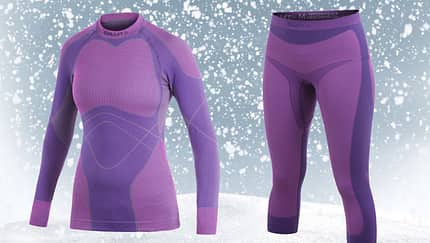 Funktionsunterwäsche von Craft, Shirt zirka 60 Euro, Hose zirka 50 Euro