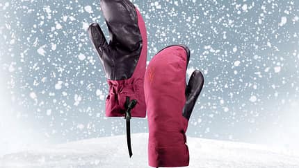 Fäustlinge von Arcteryx, zirka 190 Euro