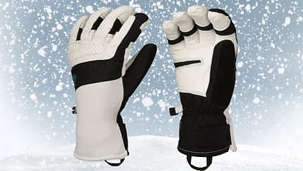 Handschuhe von Mountain Hardwear, zirka 155 Euro
