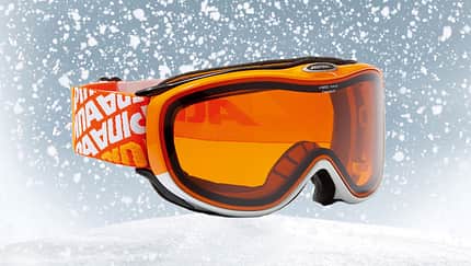 Skibrille von Alpina, zirka 50 Euro