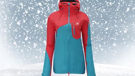 Skijacke von Salomon, zirka 380 Euro