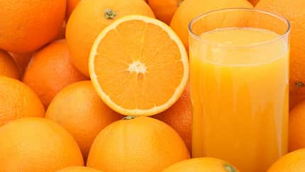 Fruchtsaft mit viel Vitamin C