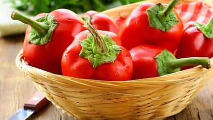Eine Paprika enthält 210 Milligramm Vitamin C