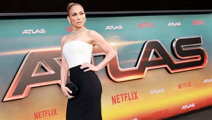 Jennifer Lopez auf der Premiere des Films "Atlas"