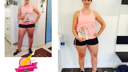 Projekt Schlanke Beine 2015: Diana (25) aus Breitenbach