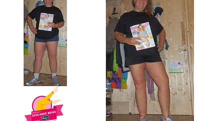 Projekt Schlanke Beine 2015: Karoline (33) aus Gemünden