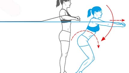 Workout Nr. 2: Brustpresse-Sprung-Kombi