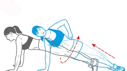 Workout Nr. 2: Rotierender Stütz