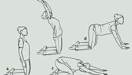 Yoga-Übungsreihe gegen Rückenschmerzen