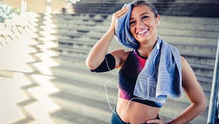 Sport bei Hitze hat gesundheitliche Vorteile