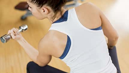 Workout für straffe, definierte Oberarme