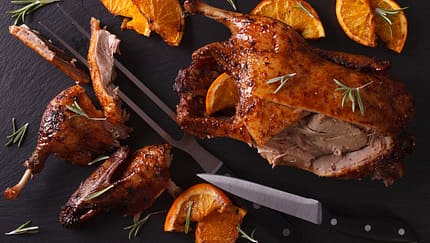 100 Gramm Gänsefleisch liefern 0,58 Milligramm Vitamin B6