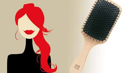 Paddle Bürste von Marlies Möller