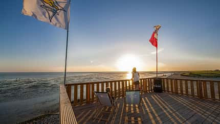Strand an der Nordsee: Familienlagune Perlenbucht in Büsum