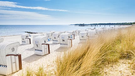 Strand an der Ostsee: Timmendorfer Strand