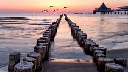 Strand an der Ostsee: Usedom