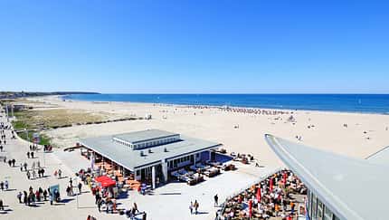 Strand an der Ostsee: Warnemünde