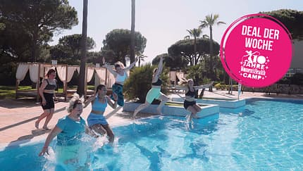 Im heutigen Deal der Woche: Das Women's Health Camp.