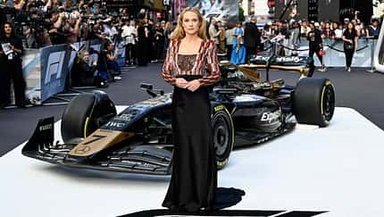 Kerry Condon in einem Abendkleid auf der  europäischen Premiere von"F1: The Movie" 