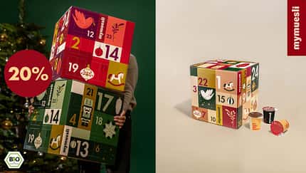 Die mymuesli Adventskalender 2025 – 24 Tage voller Frühstücksfreude!
