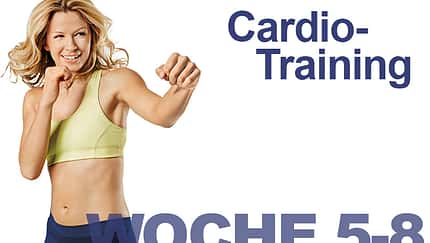 Trainingsplan flacher Bauch: Woche 5-8 / Cardio-Training