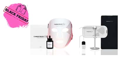 LED-Masken für das Gesicht und Saunadecke von CurrentBody