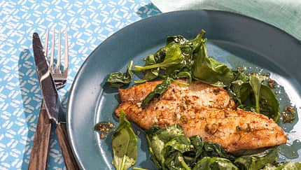 Seelachs im Kokos-Limetten-Mantel Seelachs im Kokos-Limetten-Mantel