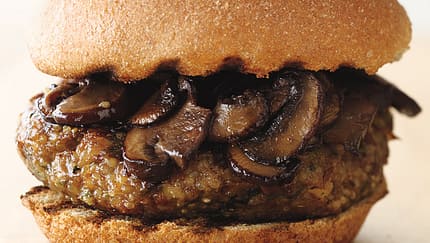 Linsen-Quinoa-Burger