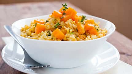 Kürbis-Risotto