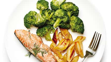 Lachs mit Zitrus-Dill-Marinade