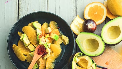 Avocado-Orangen-Salat