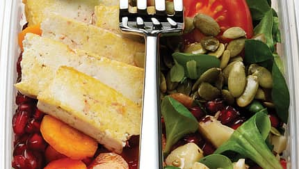 Vegetarischer Power-Salat mit Tofu