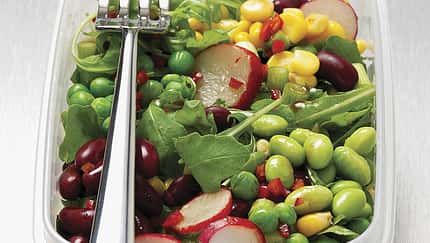 Fettarmer Bohnensalat