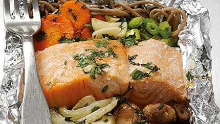 Soba-Lachs-Salat