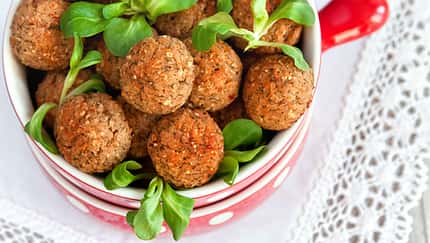 Vegetarische Frikadellen mit Haferflocken