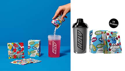 HOLY – veganes Getränkepulver mit Elektrolyten.