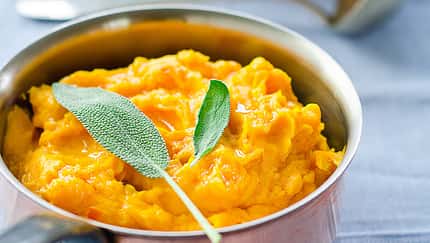 Kürbis-Kartoffel-Püree