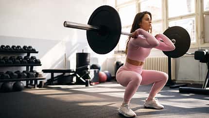 Langhanteltraining für Anfänerinnen