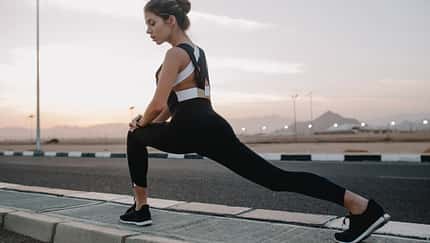 Po- und Oberschenkel-Workout