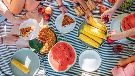 Picknick im Sommer Picknick im Sommer