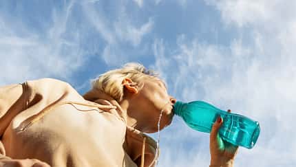 Genug Trinken an heißen Sommertagen
