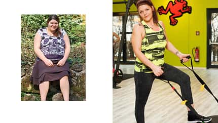 So hat Christina mit Vibrationstraining 57 Kilo abgenommen