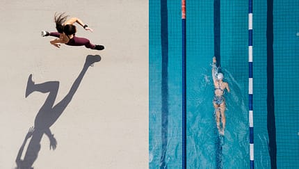 Schwimmen vs. Laufen Schwimmen vs. Laufen