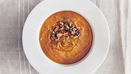 Maronen-Kürbis-Suppe